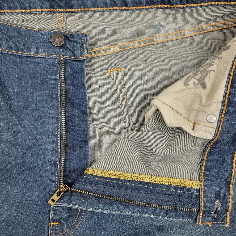 Levis 559 Relaxed Straight Jeans Mens 42 x 30 Measures 40 x 29 Blue Cotton Blend